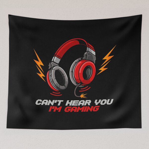 Item preview, Can't Hear You I'm Gaming - Video Gamer Headset designed and sold by anziehend.