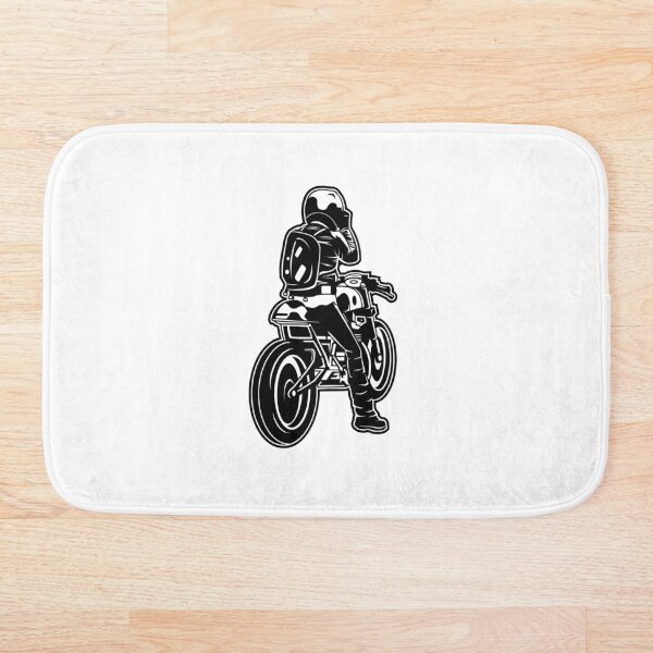 Artikelvorschau, Cafe Racer Motorrad 02_schwarz entworfen und verkauft von RollOn.