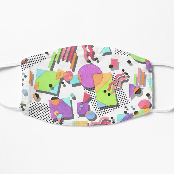 Retro 80s Geometric Mask