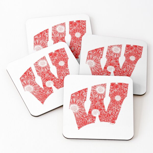 Item preview, University of Wisconsin Floral Parody  designed and sold by hofdraws.