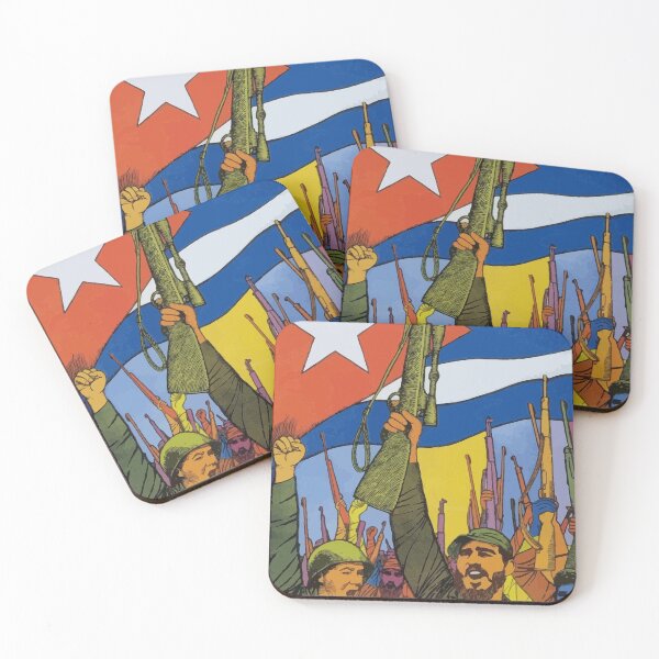 Item preview, Castro and Revolutionaries Celebrating designed and sold by pravdamedia.
