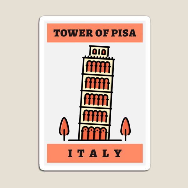 Item preview, Tower of Pisa designed and sold by SirSleepsAlot.