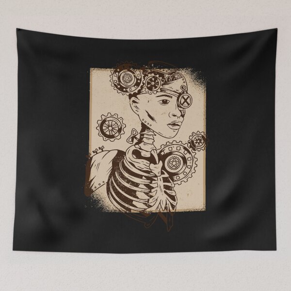 Item preview, Steampunk, human skeleton designed and sold by DerSenat.