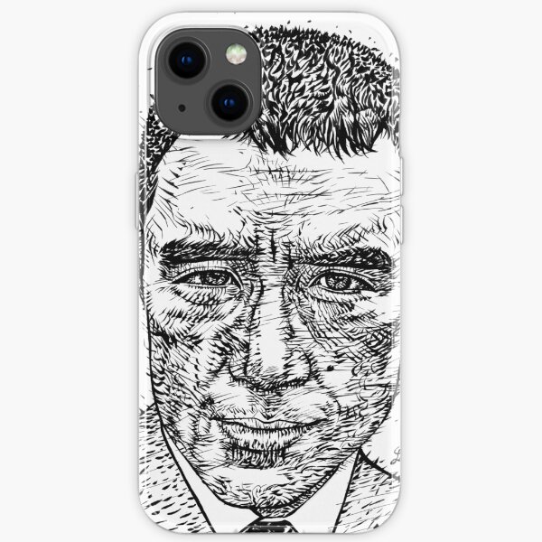 YUKIO MISHIMA ink portrait.2 iPhone Soft Case