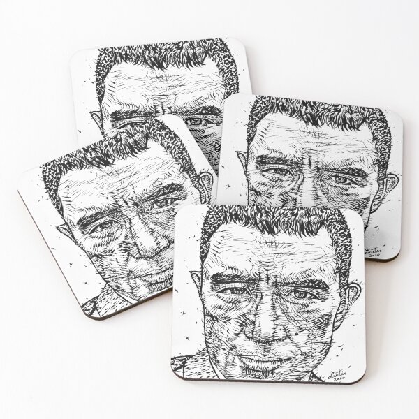 Item preview, YUKIO MISHIMA ink portrait.2 designed and sold by lautir.