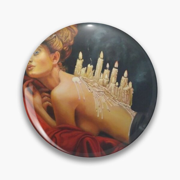 Item preview, Blond woman with candles designed and sold by Ghostach.