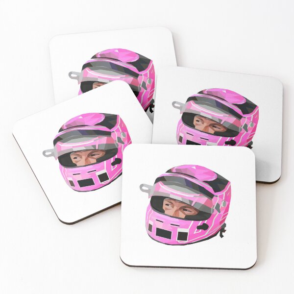 Item preview, Jenson Button Pink helmet designed and sold by MG-Artwork.