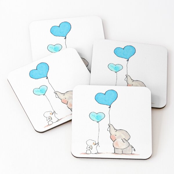Item preview, Elephant and rabbit designed and sold by Jo-2020.