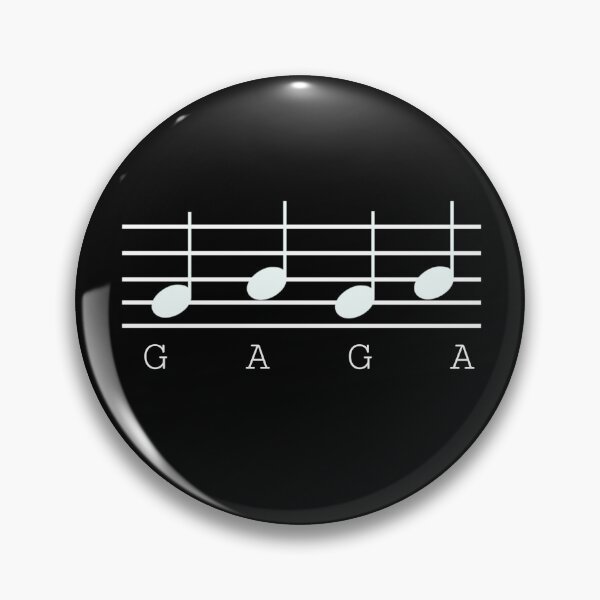 Item preview, GAGA music notes designed and sold by katepalmerr.
