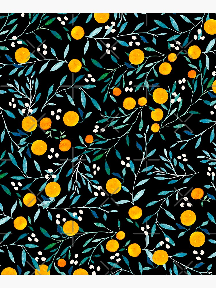 Oranges on Black by artiisan