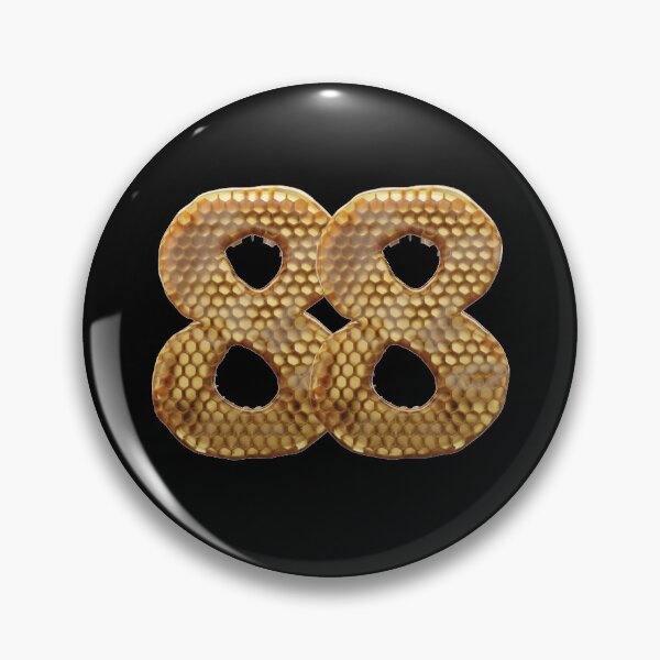 Artikelvorschau, 88 Number 3d Honey Numbers Schriftart entworfen und verkauft von HelloFromAja.