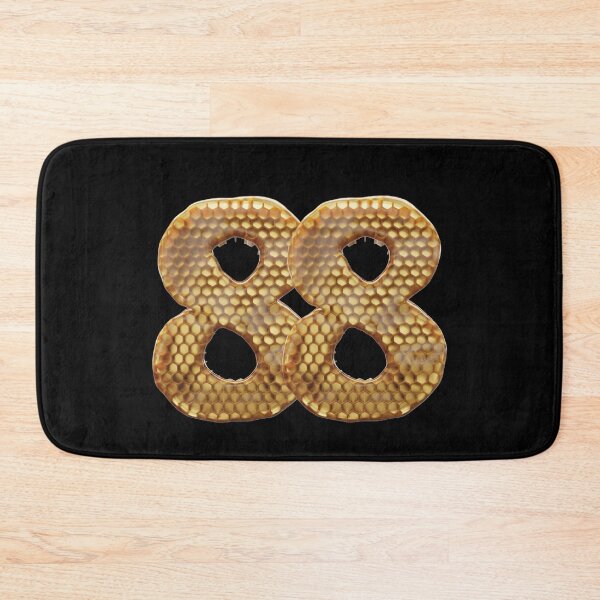 Item preview, 88 Number 3d Honey Numbers Font designed and sold by HelloFromAja.