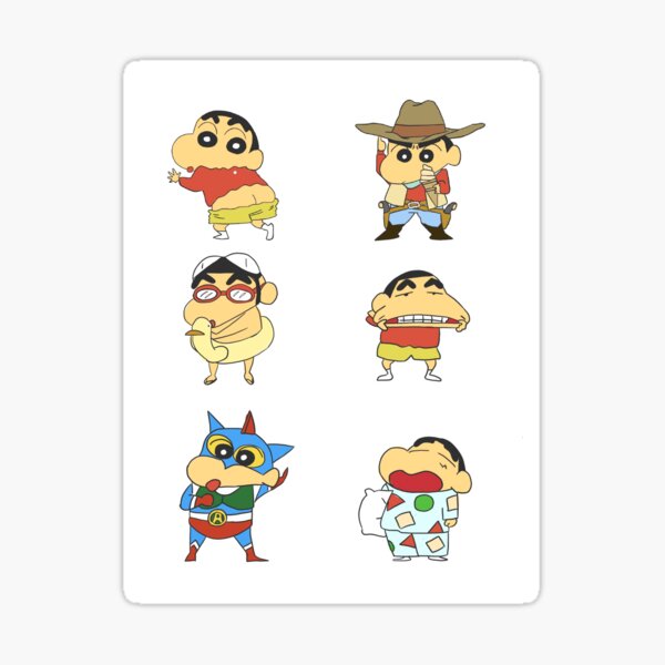 ¡Shin Chan! Pegatina