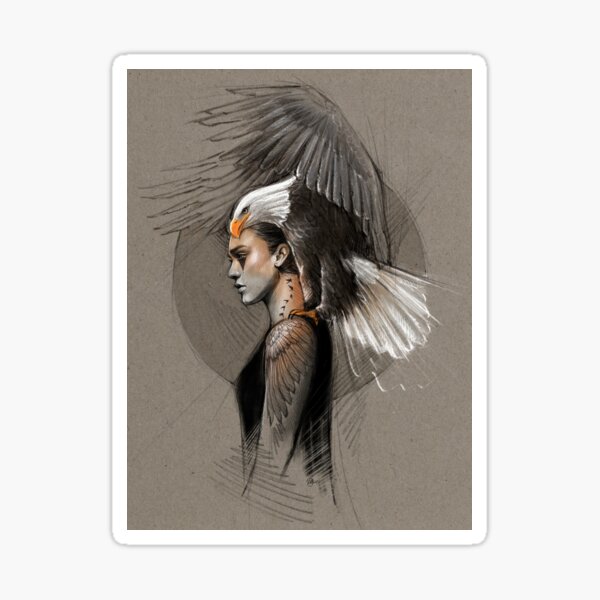 LET YOUR WINGS GROW 2 Sticker