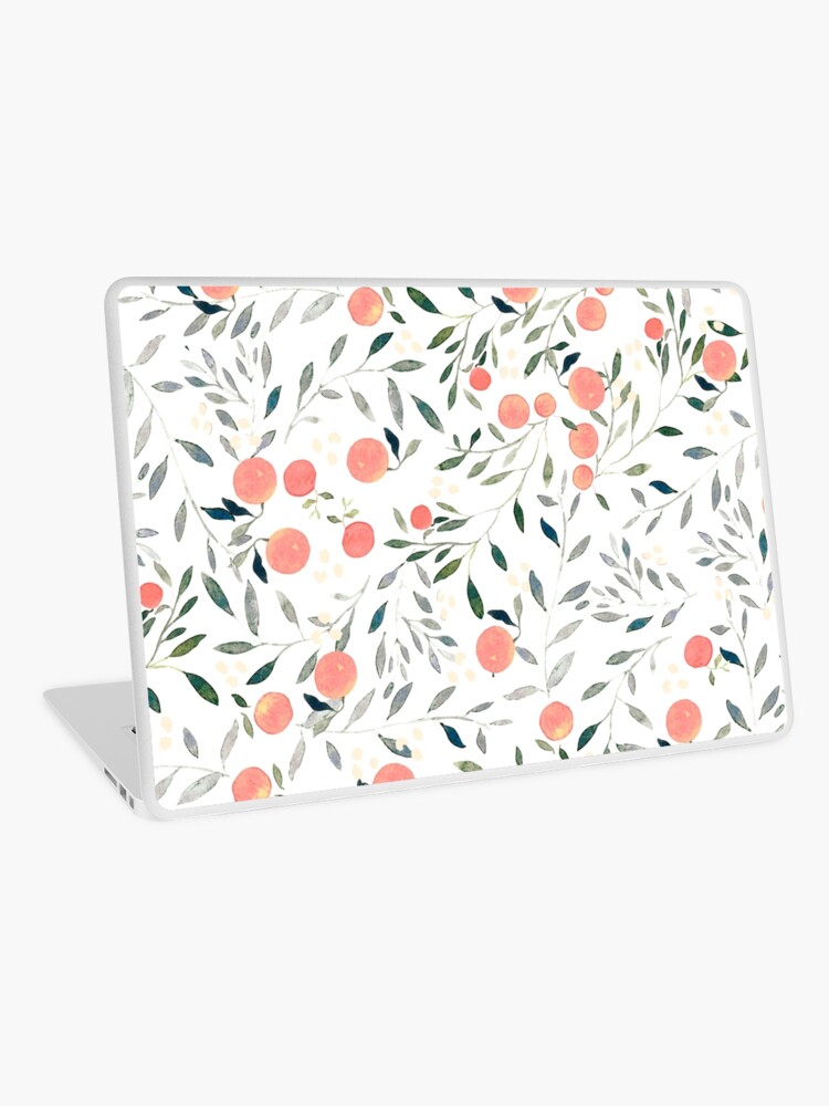 Aperçu 1 sur 2. Skin adhésive d'ordinateur avec l'œuvre Peach Mania créée et vendue par artiisan.