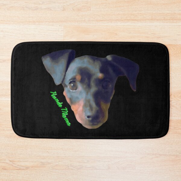 Item preview, Abstract Miniature Pinscher Hunde Mama Green designed and sold by JWDesigns777.
