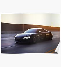 Siniser Audi R8 Poster
