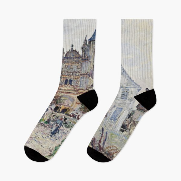 Item preview, Claude Monet - The Church at Vétheuil designed and sold by Impressionist Masters.