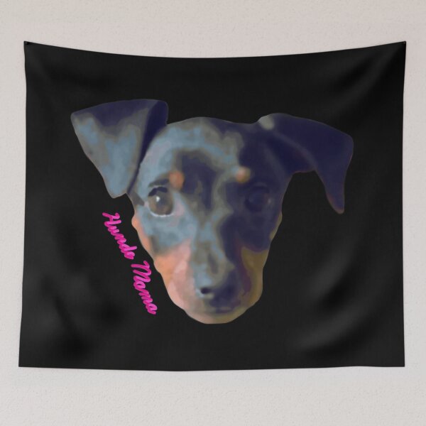 Item preview, Abstract Miniature Pinscher Hunde Mama Pink designed and sold by JWDesigns777.