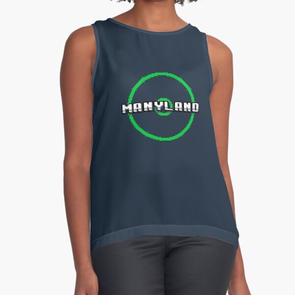 Manyland Logo Rings by Cardboard Sleeveless Top