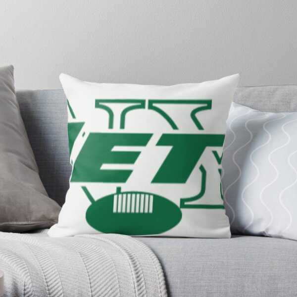 NY Jets Throw Pillow