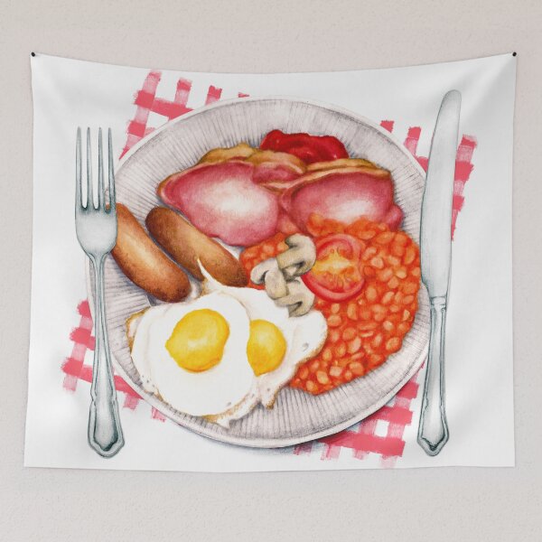 Item preview, Full English - Fry Up designed and sold by AmandaDilworth.