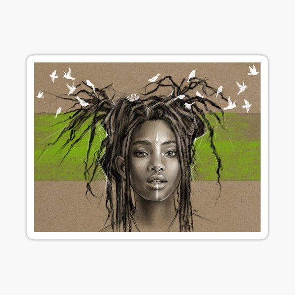 BUZZING THOUGHTS Sticker