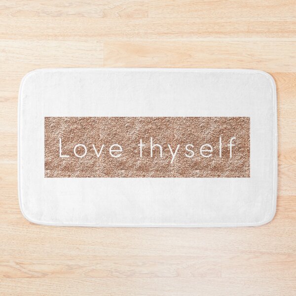 Item preview, Love Thyself Gold Glitter designed and sold by SoNifty.