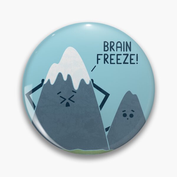 Item preview, Brain Freeze designed and sold by HandsOffMyDinosaur.