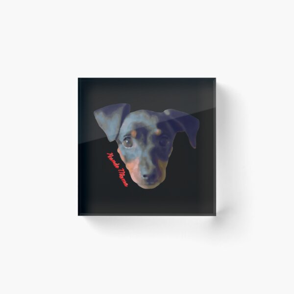 Item preview, Abstract Miniature Pinscher Hunde Mama Red designed and sold by JWDesigns777.
