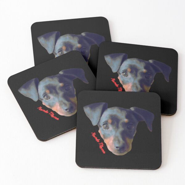 Item preview, Abstract Miniature Pinscher Hunde Mama Red designed and sold by JWDesigns777.