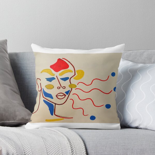 Item preview, Face in Primary Colors 3 designed and sold by Eleonor-art.