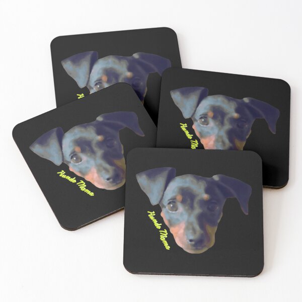 Item preview, Abstract Miniature Pinscher Hunde Mama Yellow designed and sold by JWDesigns777.