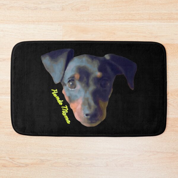 Item preview, Abstract Miniature Pinscher Hunde Mama Yellow designed and sold by JWDesigns777.