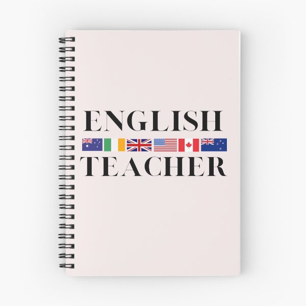 Item preview, English Teacher English Speaking Country Flags Black Writing designed and sold by Time4German.