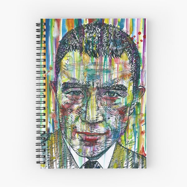 Item preview, YUKIO MISHIMA watercolor and ink portrait.2 designed and sold by lautir.