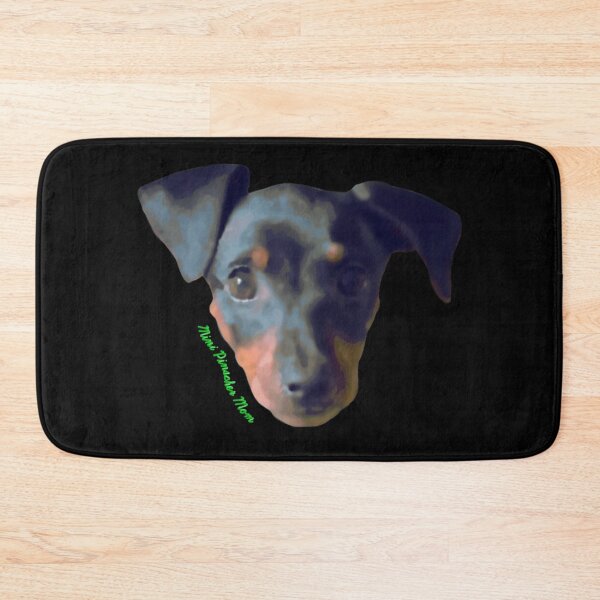 Item preview, Abstract Miniature Pinscher Mom Green designed and sold by JWDesigns777.
