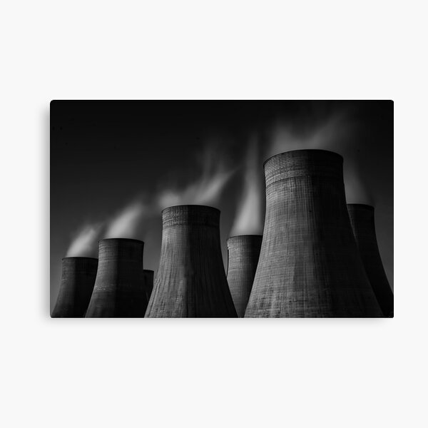 Cooling Towers Canvas Print