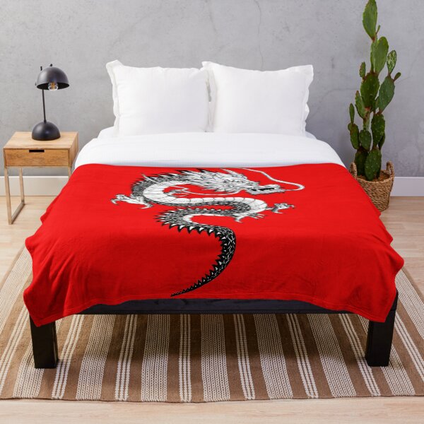 Snap Dragon Throw Blankets Redbubble