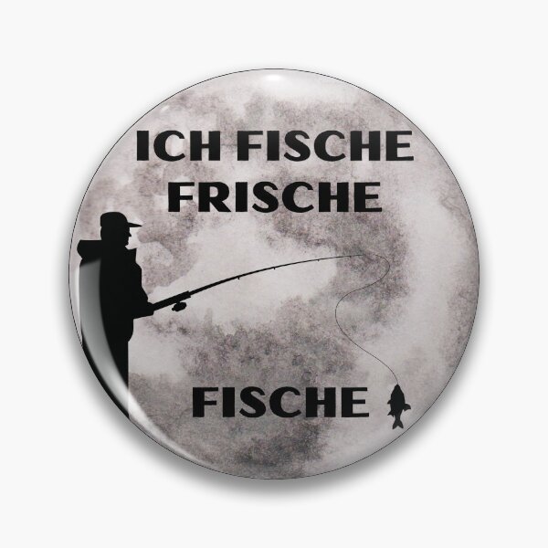 Artikelvorschau, Ich fische frische Fische, Vollmond, Fischer, Angler, Geschenk, Geschenkidee entworfen und verkauft von Rautee.