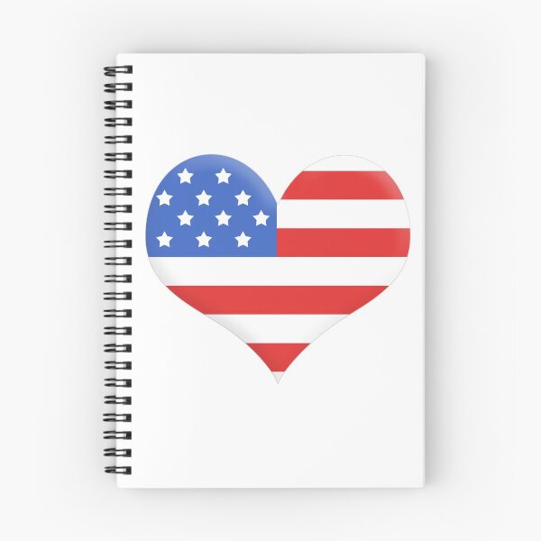 Item preview, American Flag Heart designed and sold by rianfee.