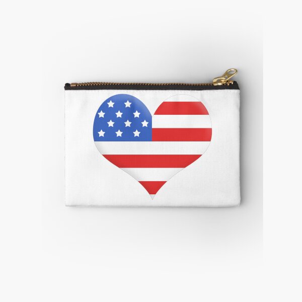 Item preview, American Flag Heart designed and sold by rianfee.