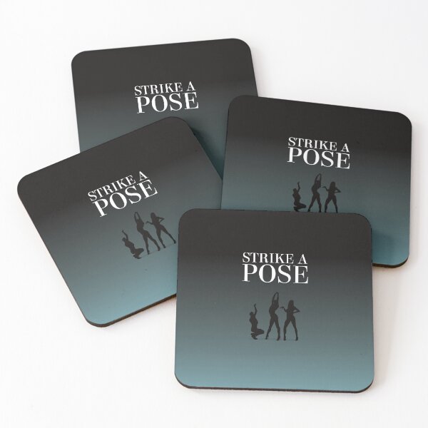 Item preview, Strike a Pose - Vogue  - turquoise to black designed and sold by knappidesign.