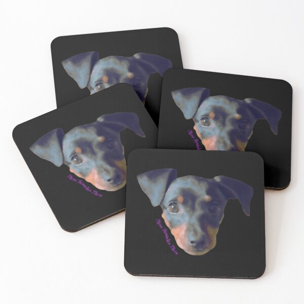 Item preview, Abstract Miniature Pinscher Mom Purple designed and sold by JWDesigns777.