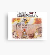 Attack On Bender Metal Print