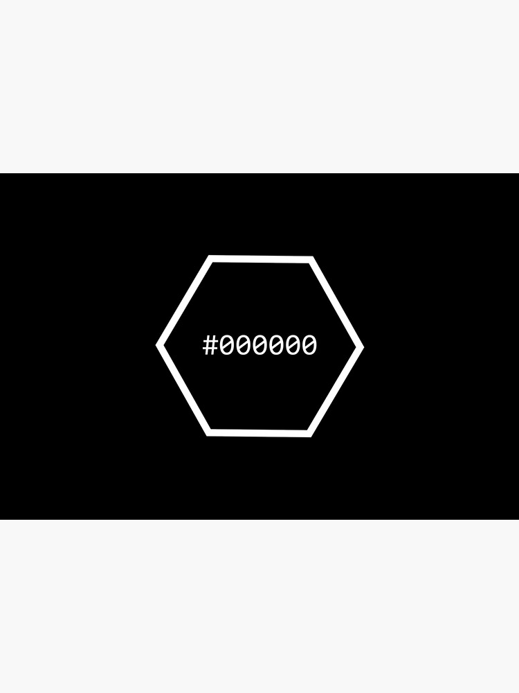 "Hex code black color #000000" Bath Mat for Sale by Srdjenda | Redbubble