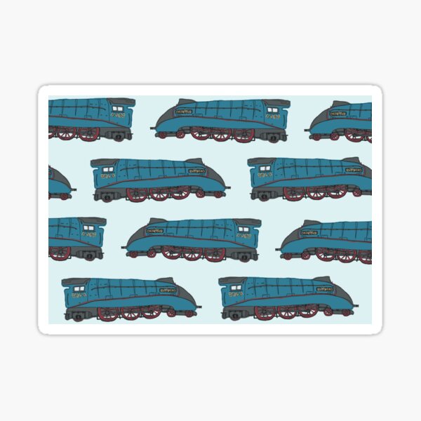 Mallard Train Pattern Sticker