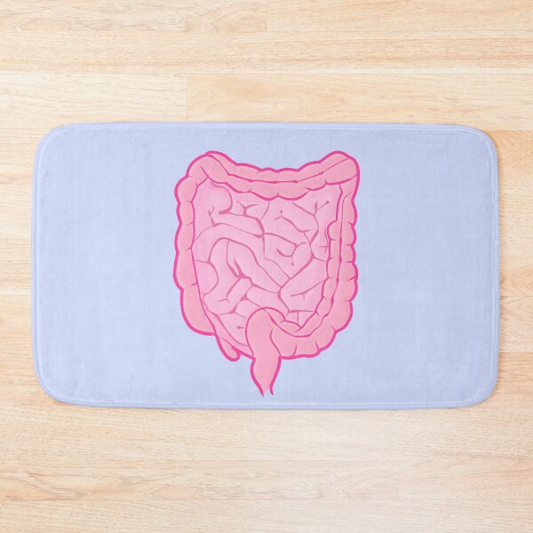 Item preview, minimalistic pastel intestines illustration | anatomy designed and sold by acatalepsys.