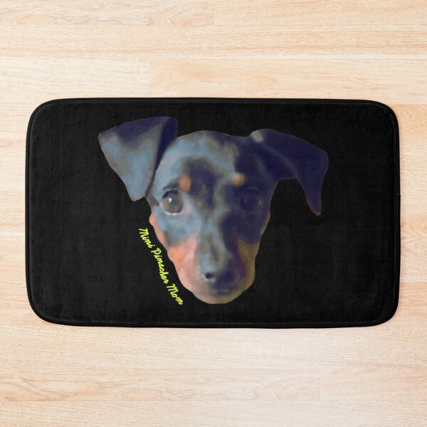 Item preview, Abstract Miniature Pinscher Mom Yellow designed and sold by JWDesigns777.