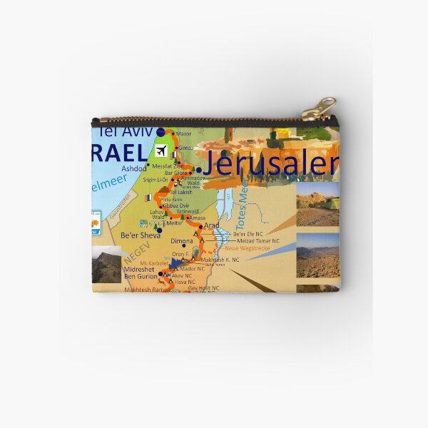 Item preview, Israel National Trail Map, Shvil Israel Map designed and sold by Ch-Seebauer.